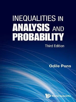 cover image of Inequalities In Analysis and Probability ()